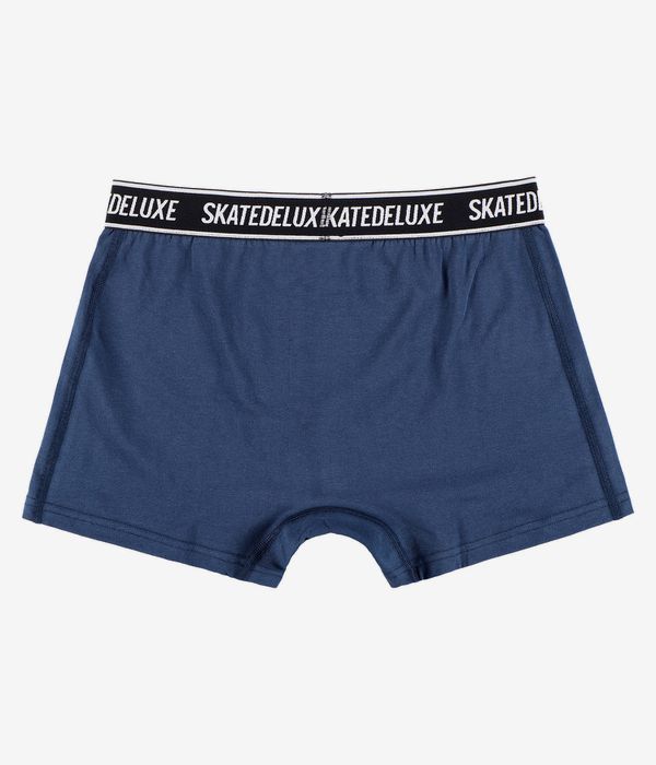 skatedeluxe Trunk Boxershorts (navy grey) 2er Pack