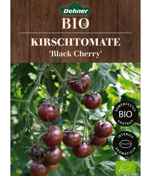 Dehner Bio-Saatgut Kirschtomate 'Black Cherry'
