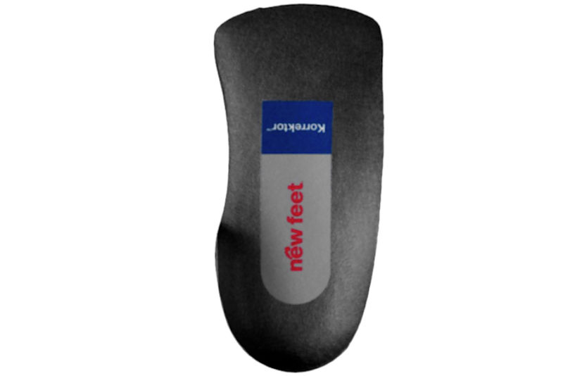 NEW FEET KORREKTOR ANTI-PRONATIONS 3/4 INDLÆG -SLIM - HIGH DENSITY