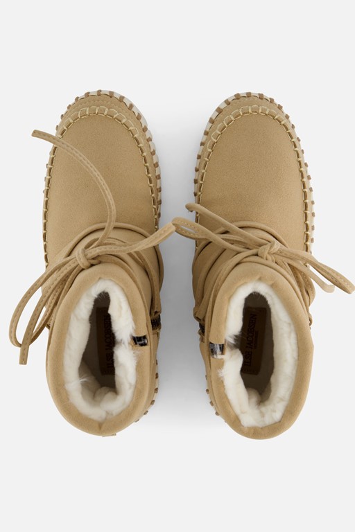 Ilse Jacobsen Enkellaarsjes beige Suede