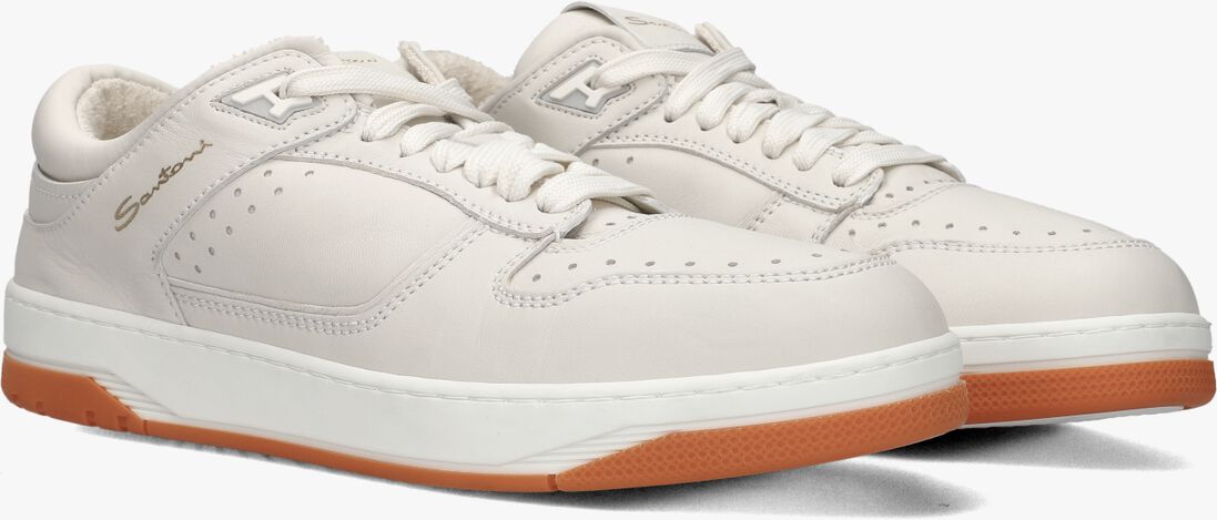 beige santoni lage sneakers 21896