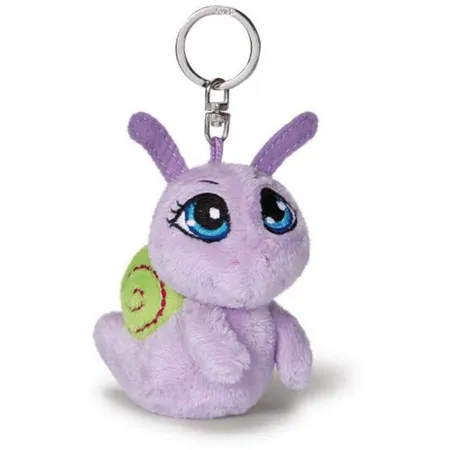NICI Sweethearts 3 Schlüsselanhänger Schnecke lila, 10cm