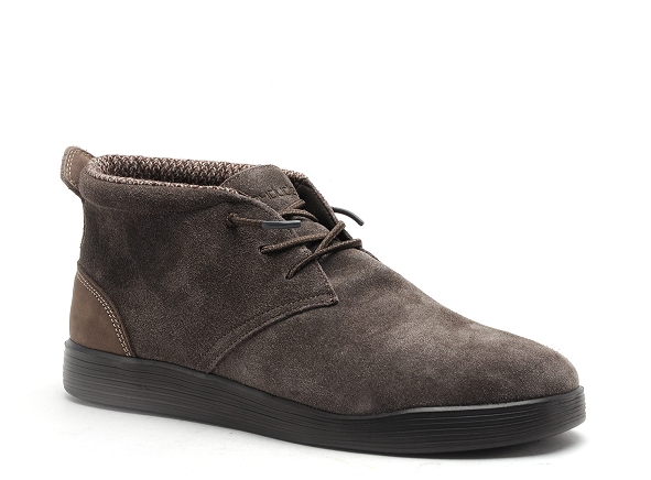 Dude boots bottine homme jo suede marron