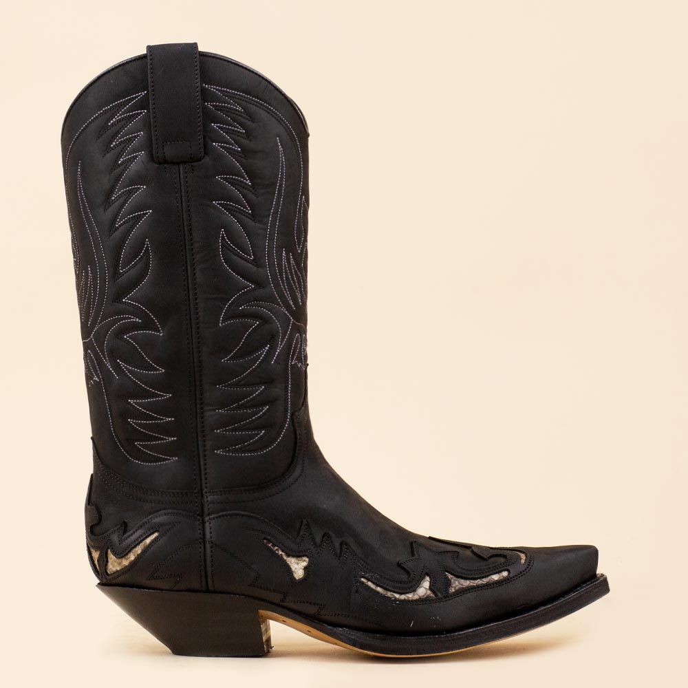 Sendra cowboyboots 13008 Sprinter Negro