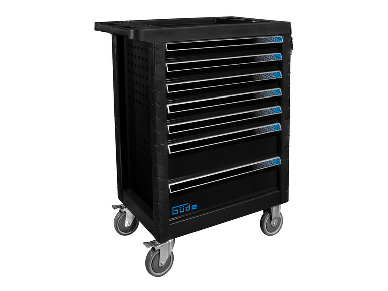 Werkplaatswagen GW7 Black Line met gereedschapset