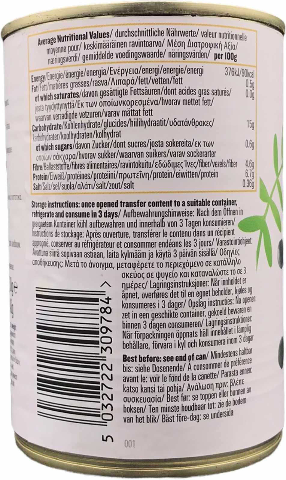 Lentilhas verdes orgânicas Biona 400g