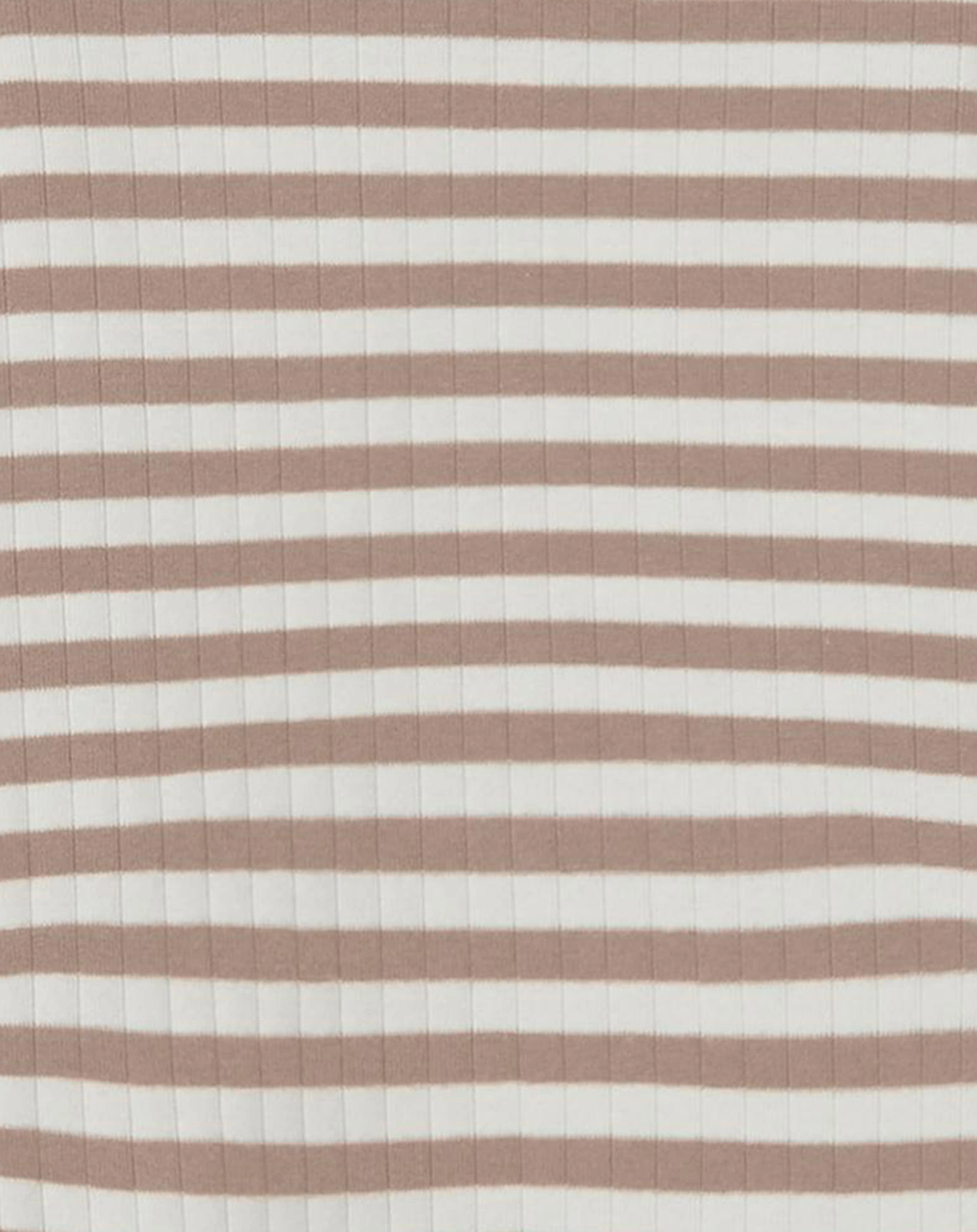 Langarmshirt NKFSURAJA STRIPES MINI in braun/weiß