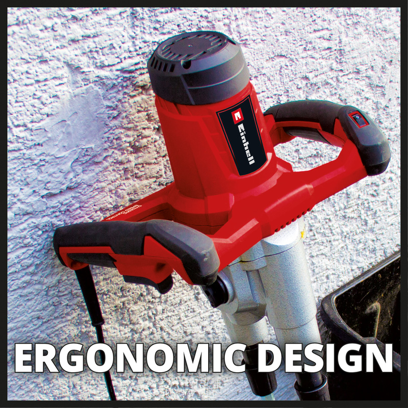 Einhell TE-MX 1600-2 CE Twin verf-/mortelmenger 1.600W - Ø120mm