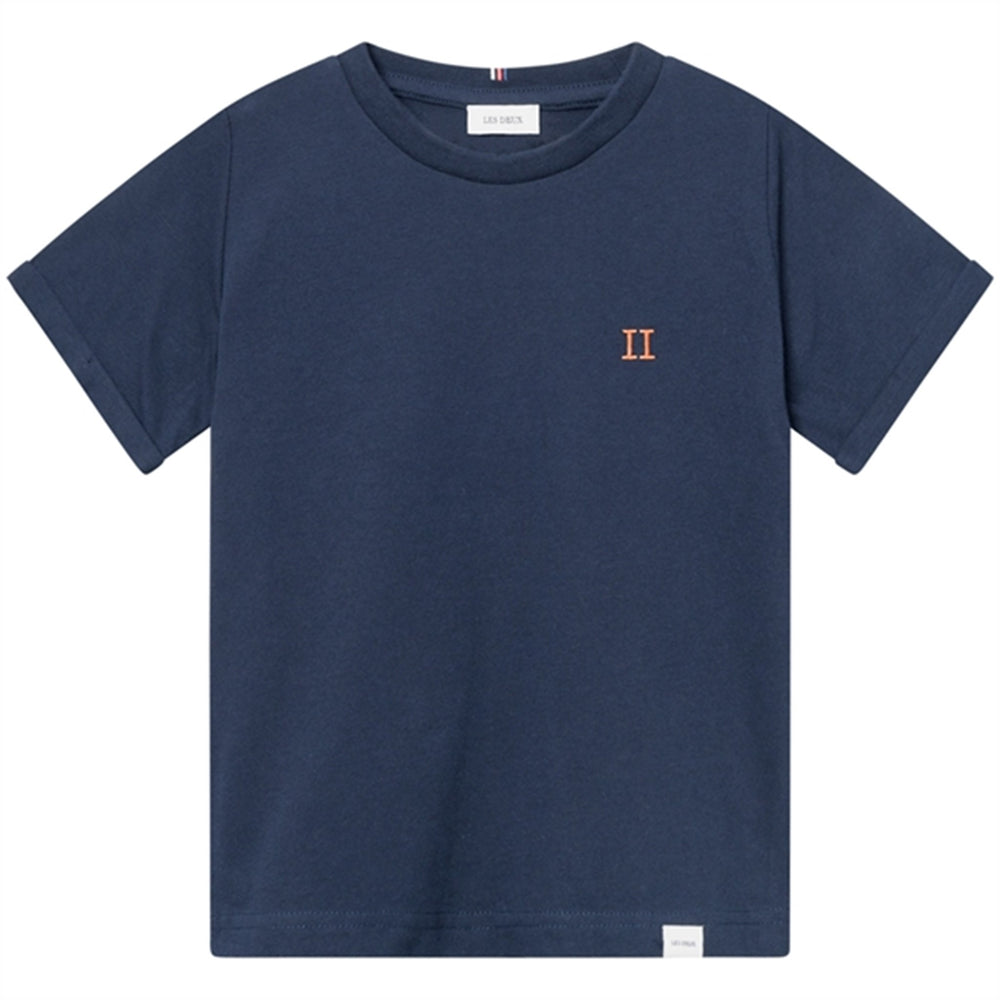 Dark Navy/Orange Nørregaard T-Shirt