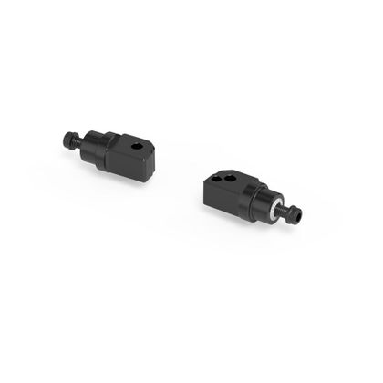 Adaptateur repose pied Rizoma Passager - 22 mm - Noir