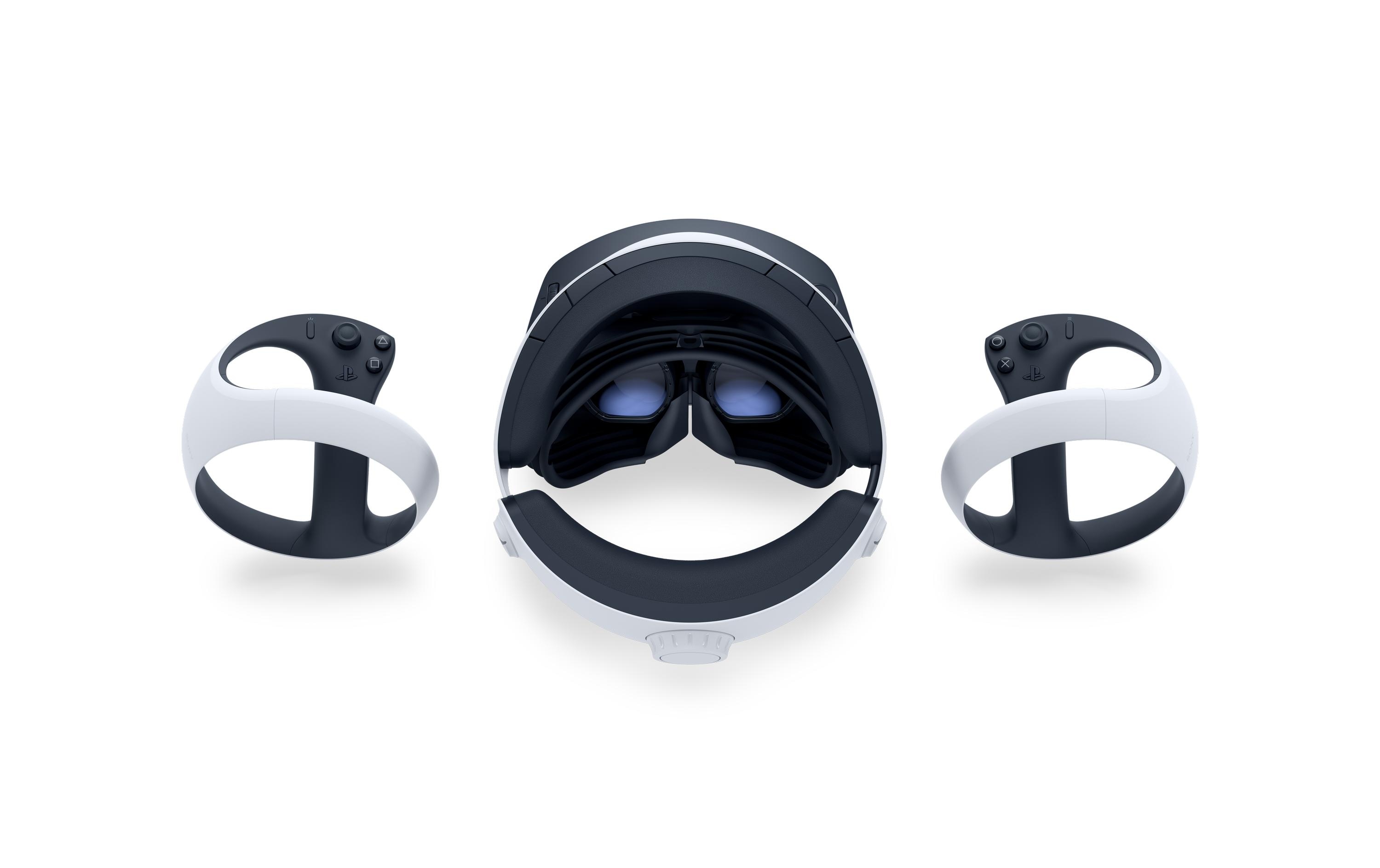 VR-Brille PlayStation VR2<br>Virtual Reality Headset und Controller für die PlayStation 5