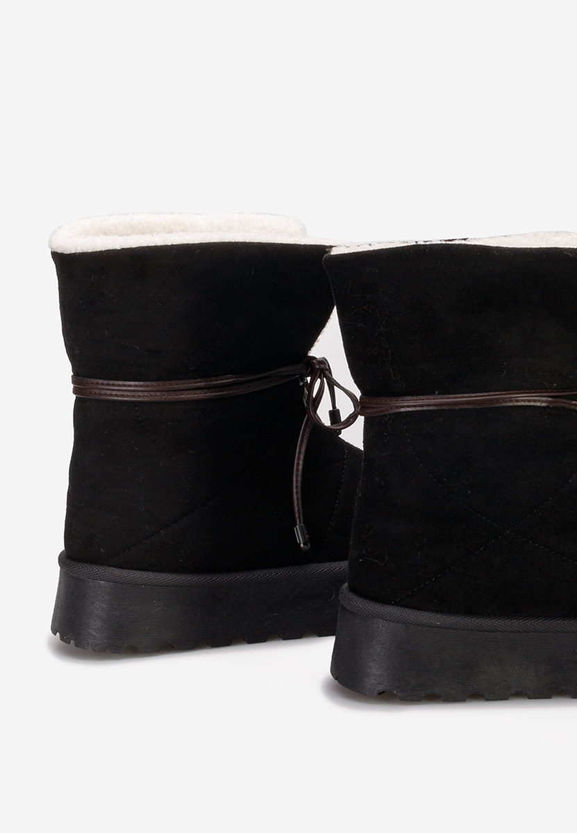 Bottines doublées femme noires Dasenia
