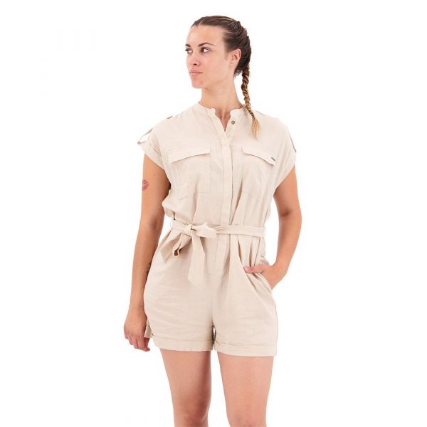Pepe Jeans Alina Romper Beige M Mulher