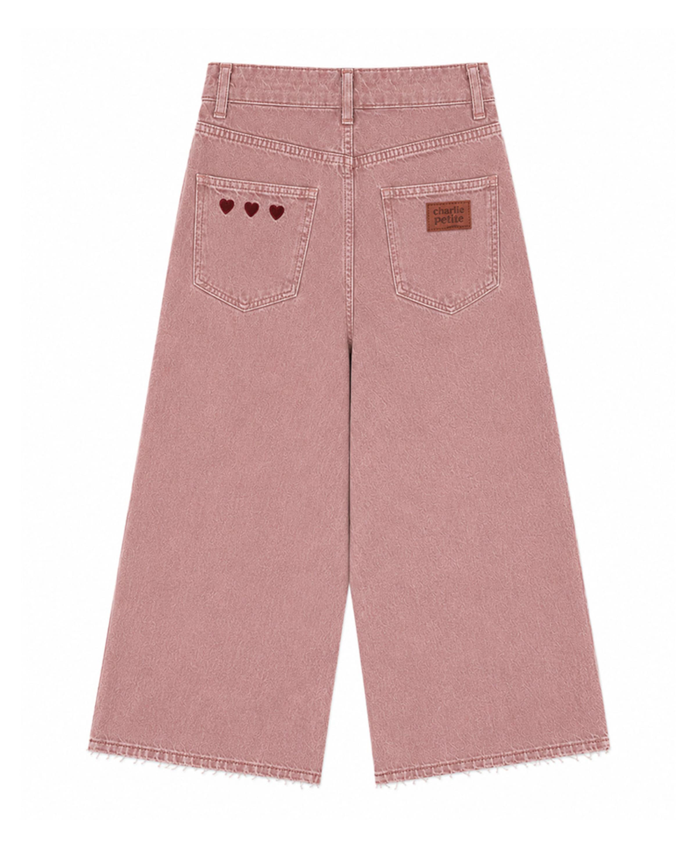 Charlie Petite Isae Jeans meisjes jeans roze