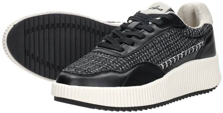 Palpa Sneakers Laag zwart