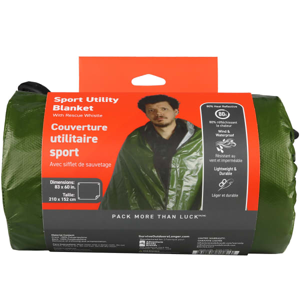 Nouveautés randonnee bivouac SOL SOL SPORT UTILITY BLANKET vert