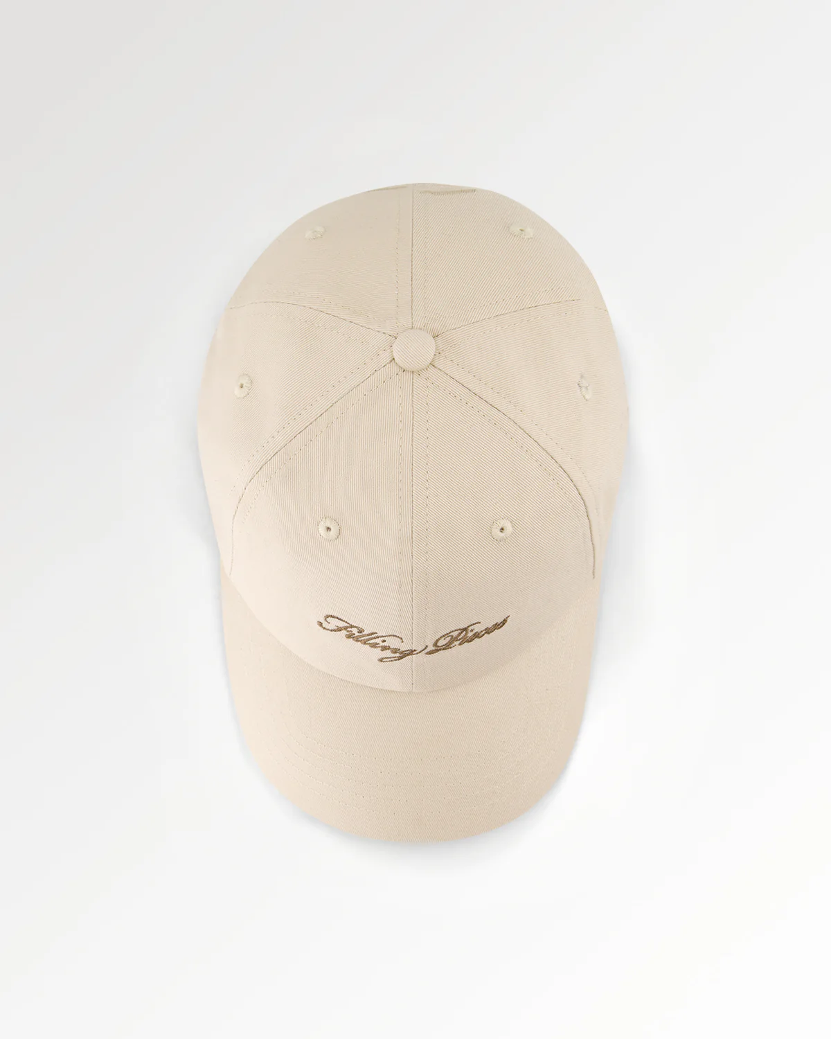 Cap Script Antique White