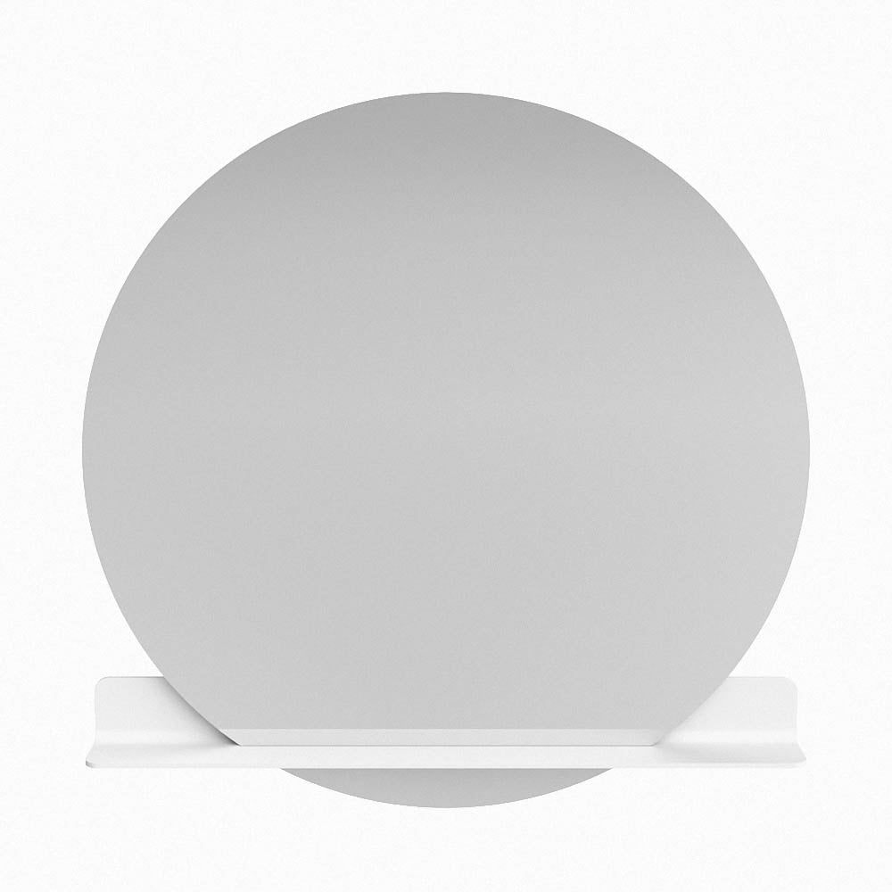 Mondiaz Spot spiegel rond Ø120cm met planchet talc