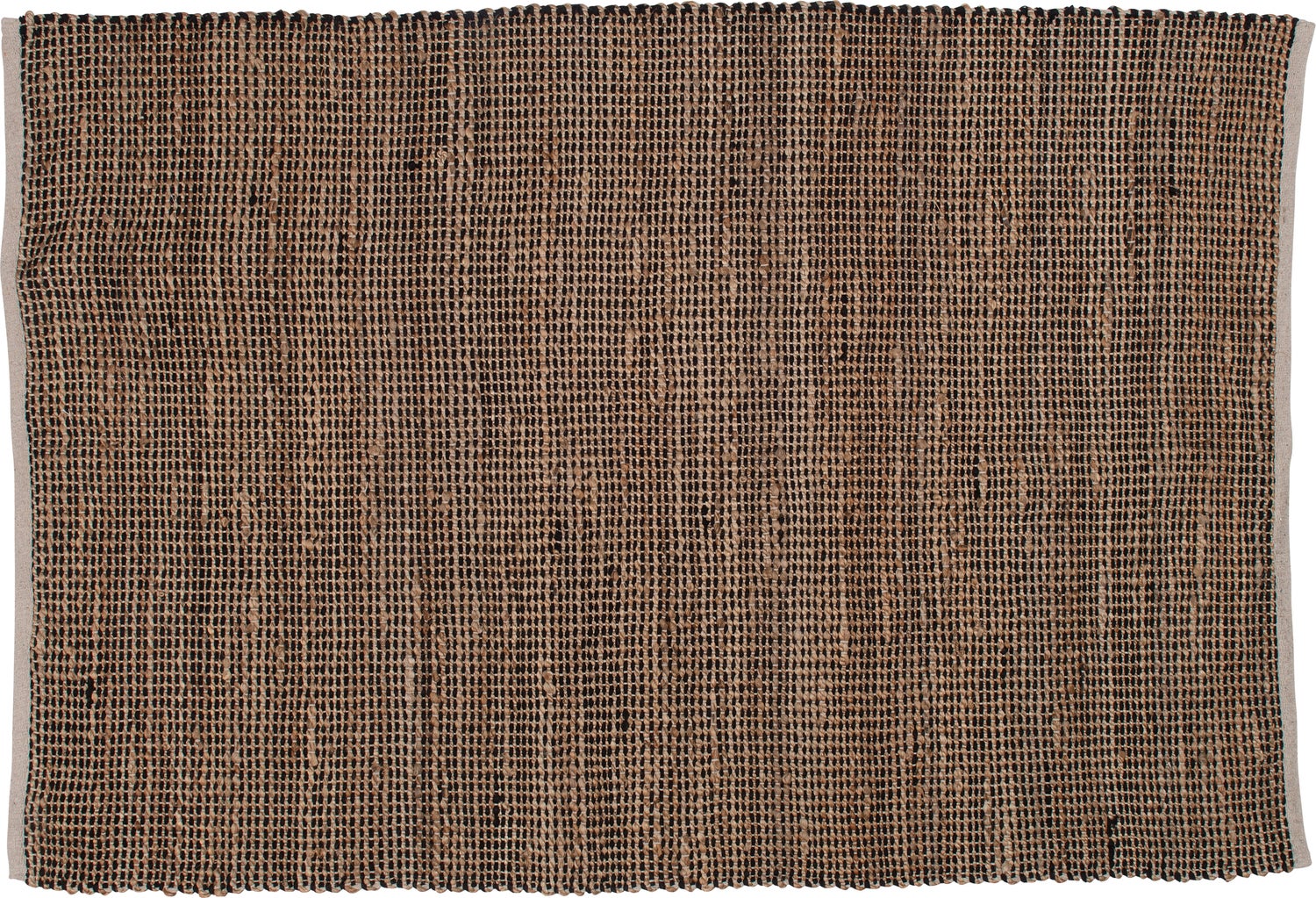 Intratuin vloerkleed Midori naturel / zwart 180 x 120 cm