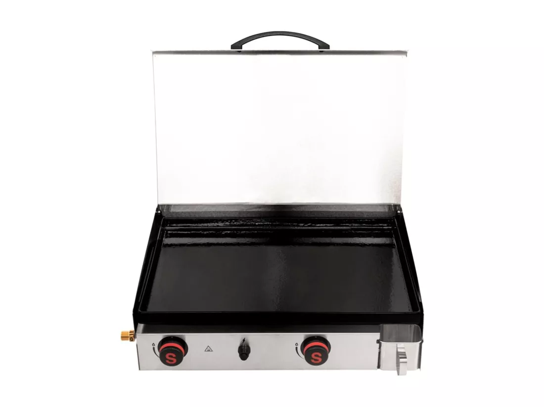 Plancha gaz 2 brûleurs Arenc 6 kW - Somagic