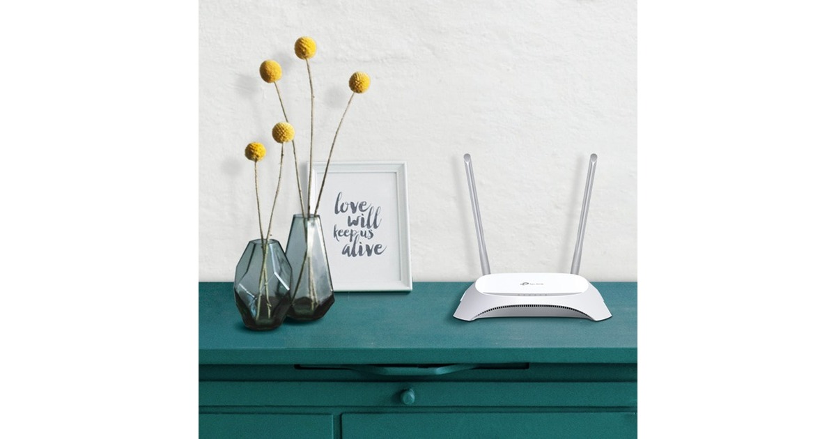 TP-LinkTL-MR3420 router  (Wit/zwart, 3G Ready, Retail)