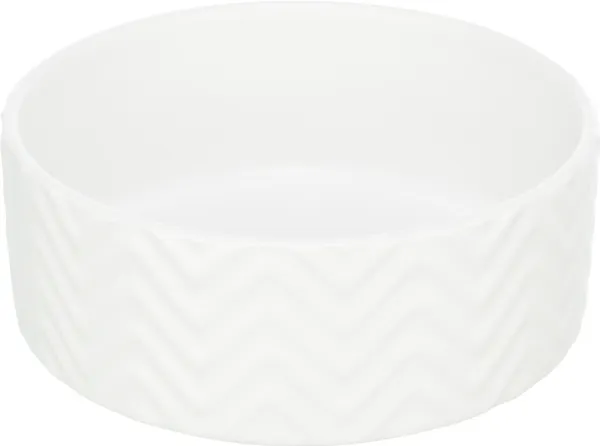 Trixie Skål, keramik, 0,4 l/ø 13 cm, hvid