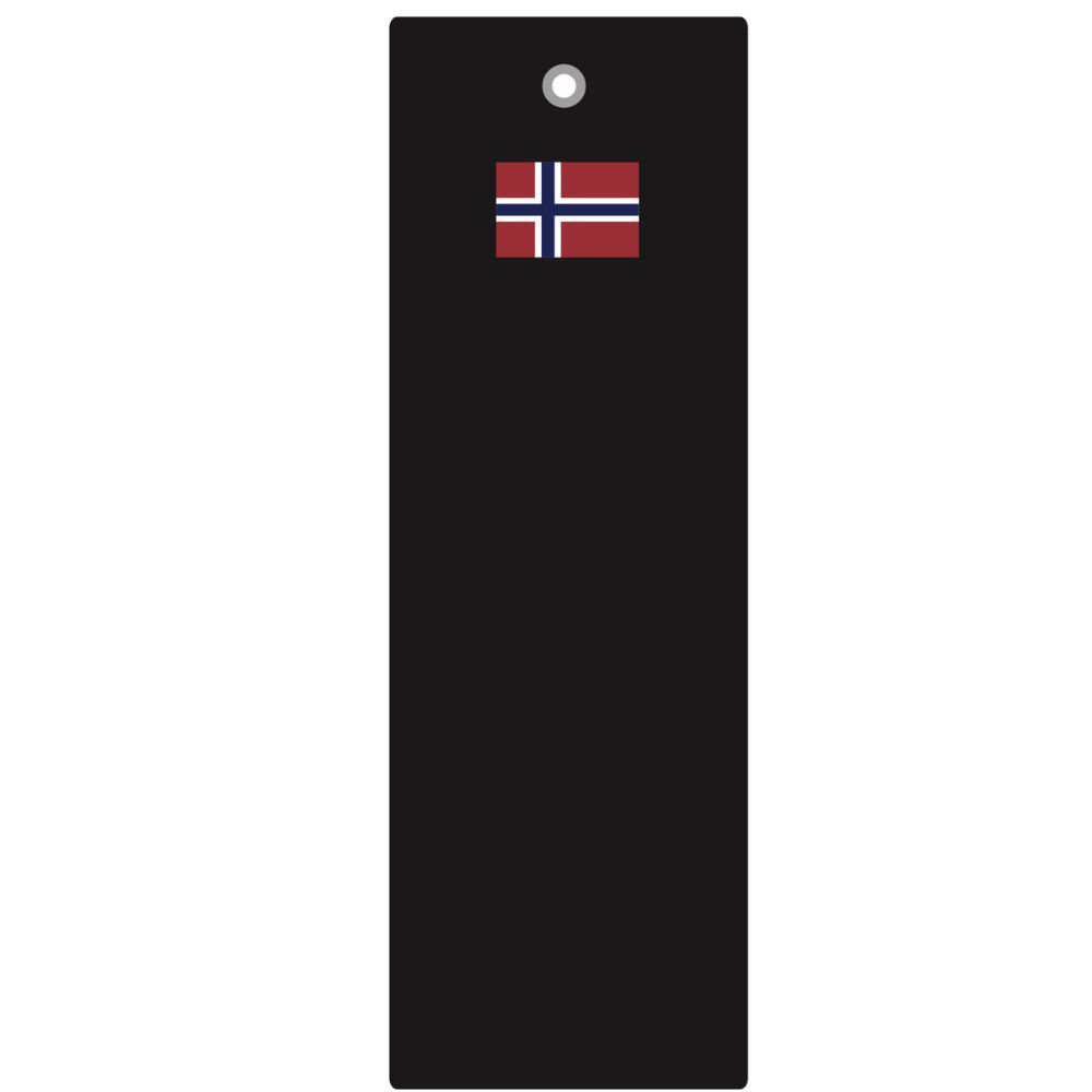 Microfiber Håndkle Norge Svart