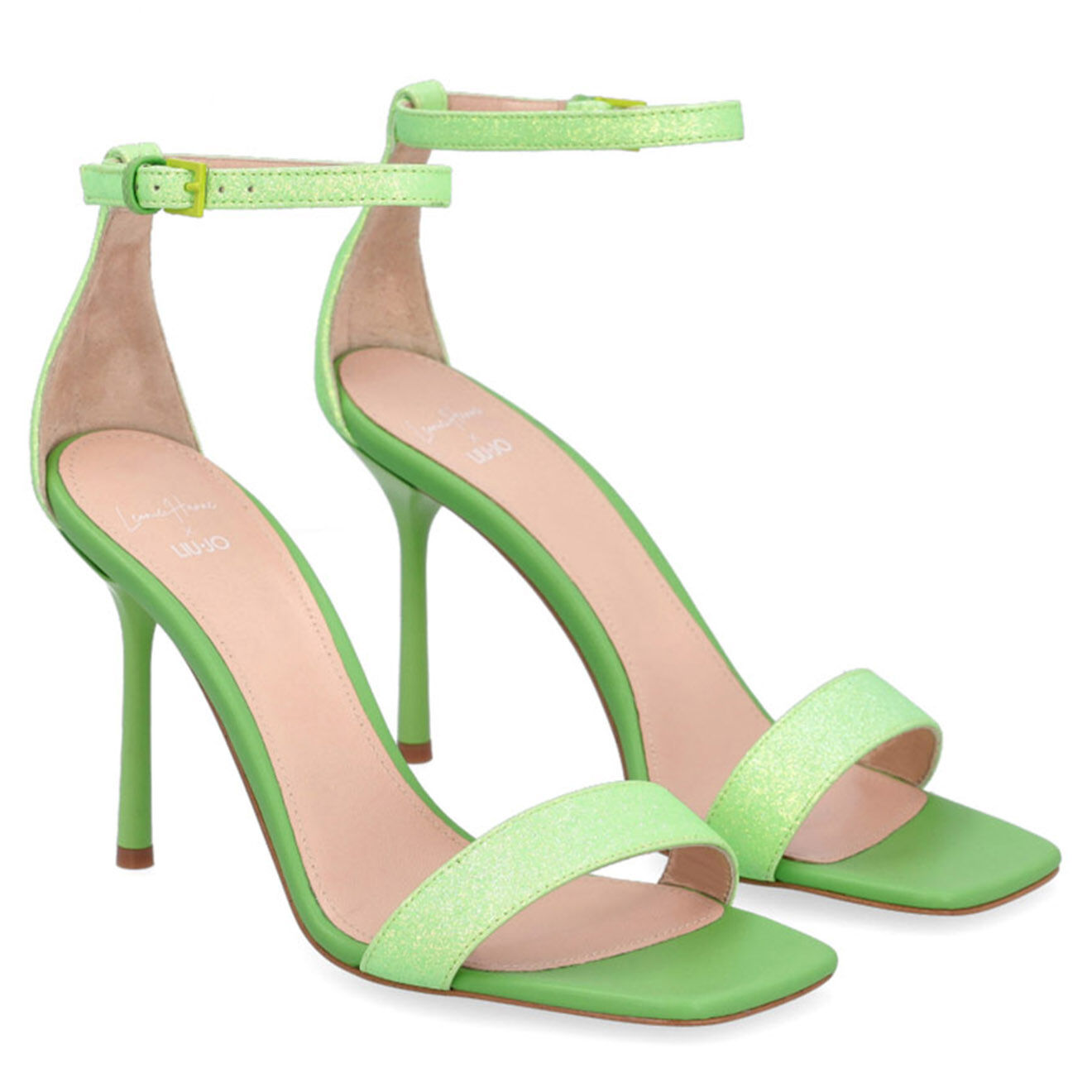 Leonie Hanne x Liu-Jo Sandales Loa Leonie Hanne X Liu Jo vertes - Talon 10 cm