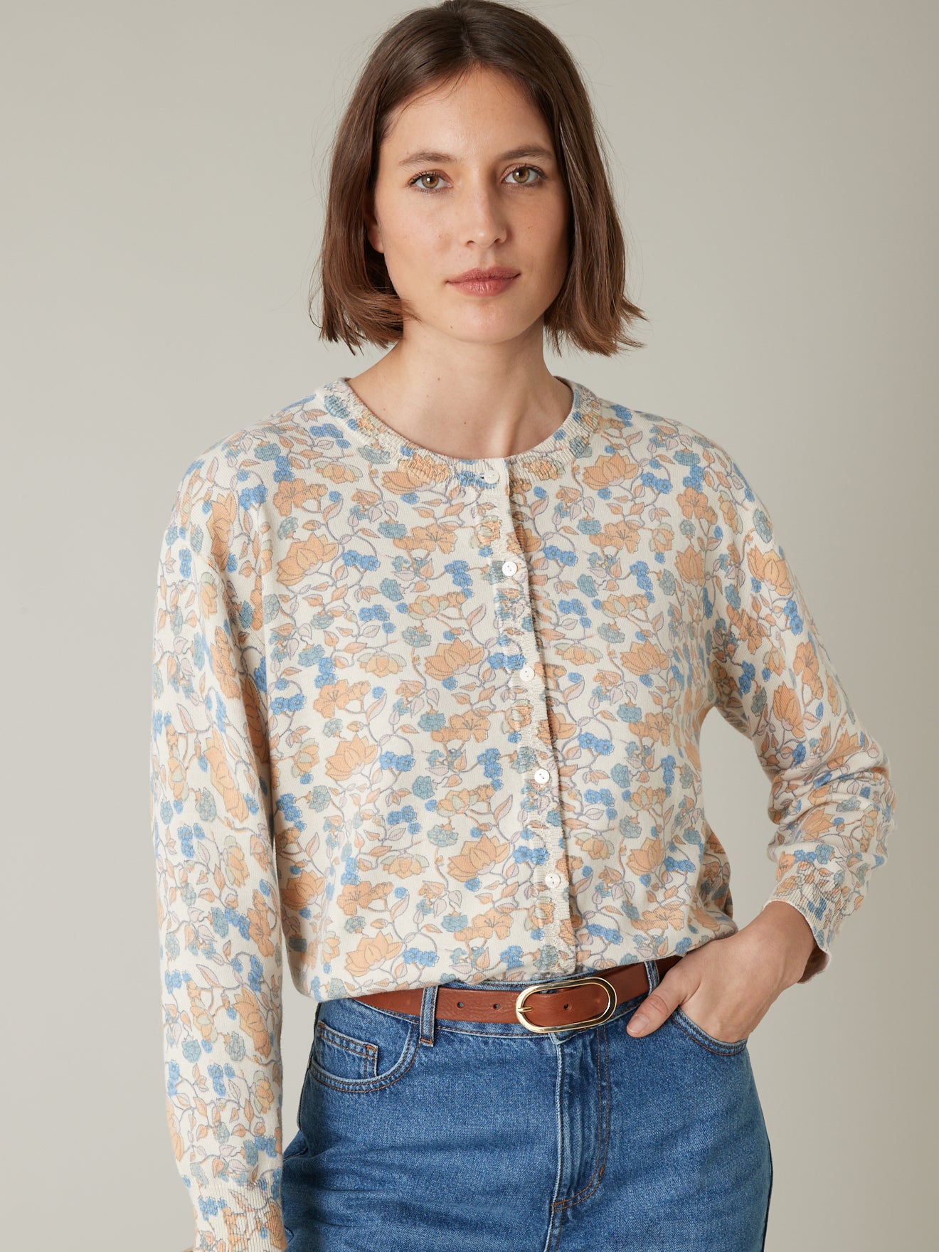 Cardigan imprimé femme