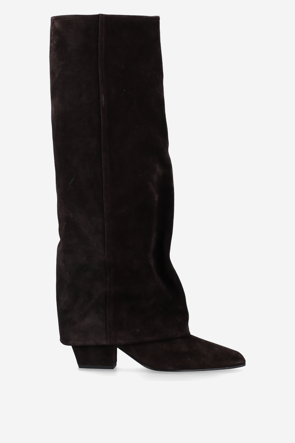 Jane fold over suede boots
