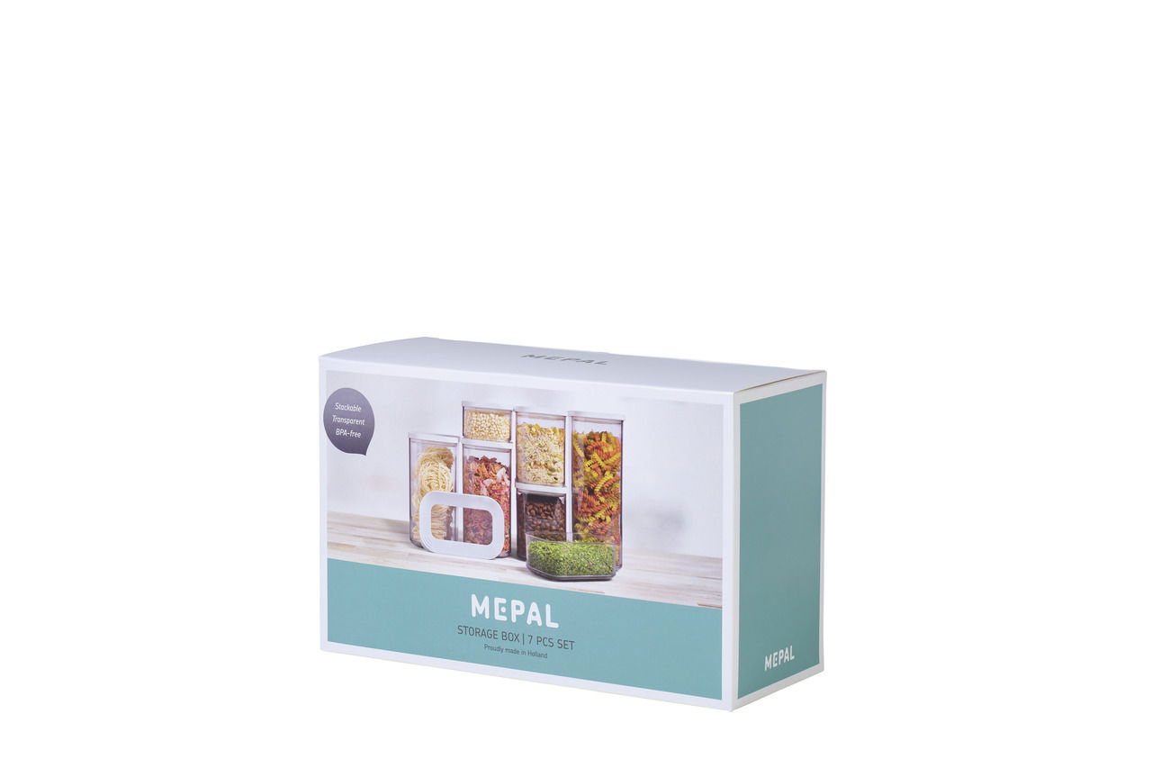 Mepal Vorratsdosen-Set Modula 7-tlg.