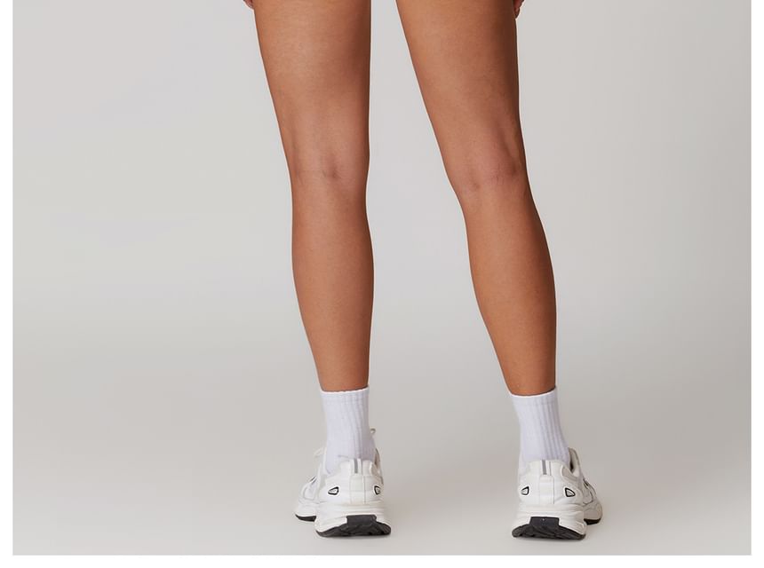 Skinniano - Lage Yoga Shorts met Effen Taille