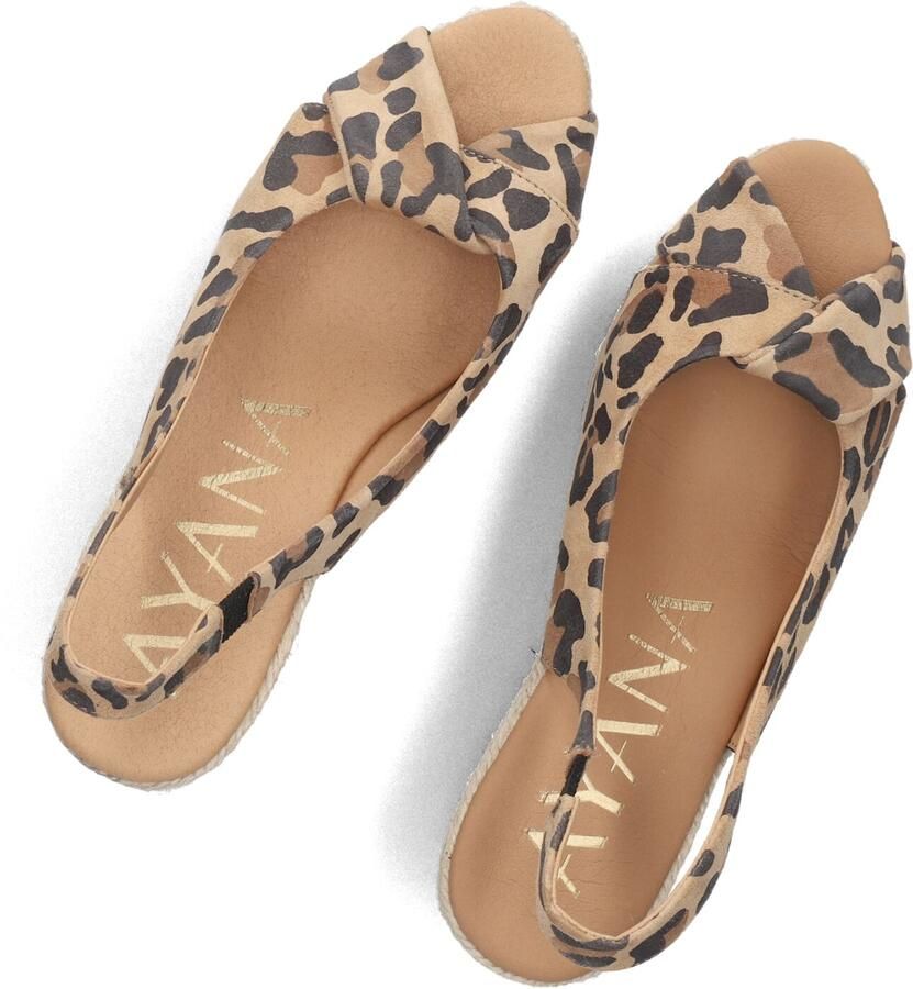 AYANA Espadrilles Dames Omo25yu846 Maat: 41 Materiaal: Suède Kleur: Bruin