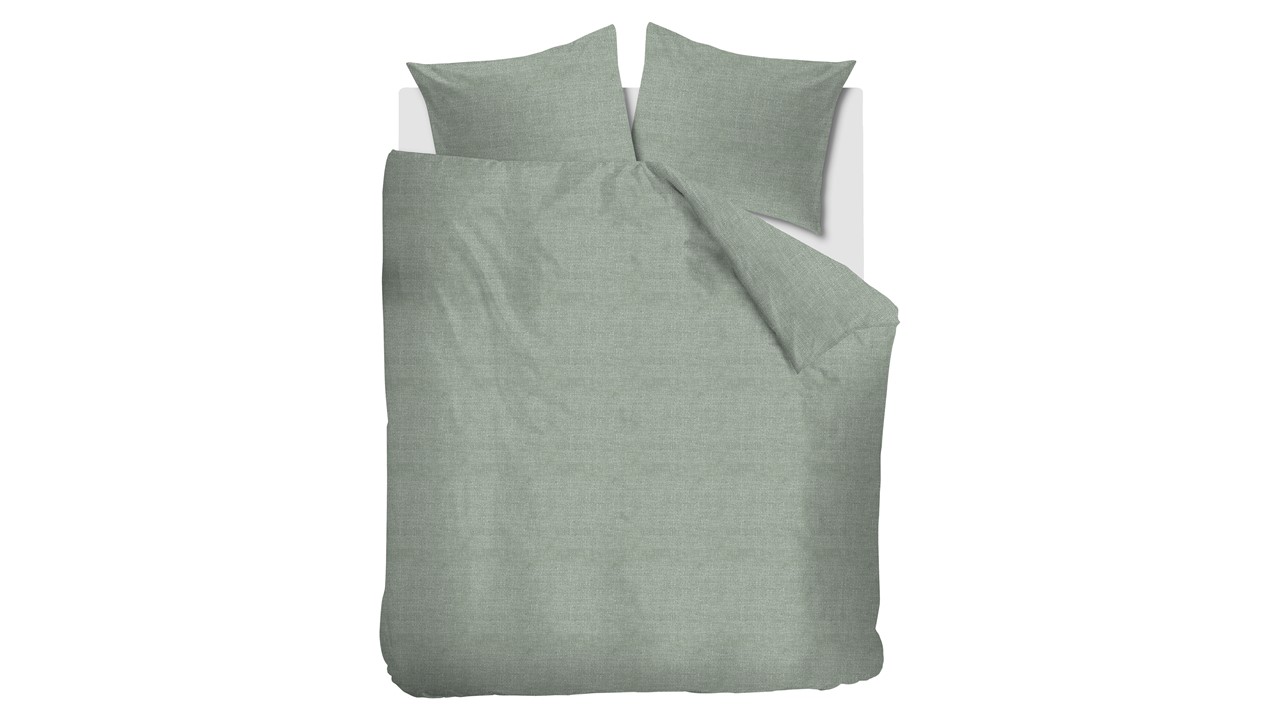 Dekbedovertrek Edo soft green