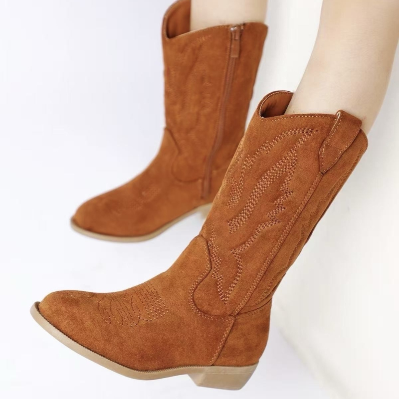 Western dream boots - camel