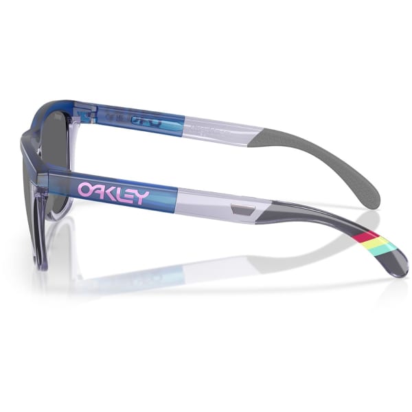 Nouveautés optique protection OAKLEY FROGSKINS RANGE MATTE TRANS BLUE/PRIZM BLACK