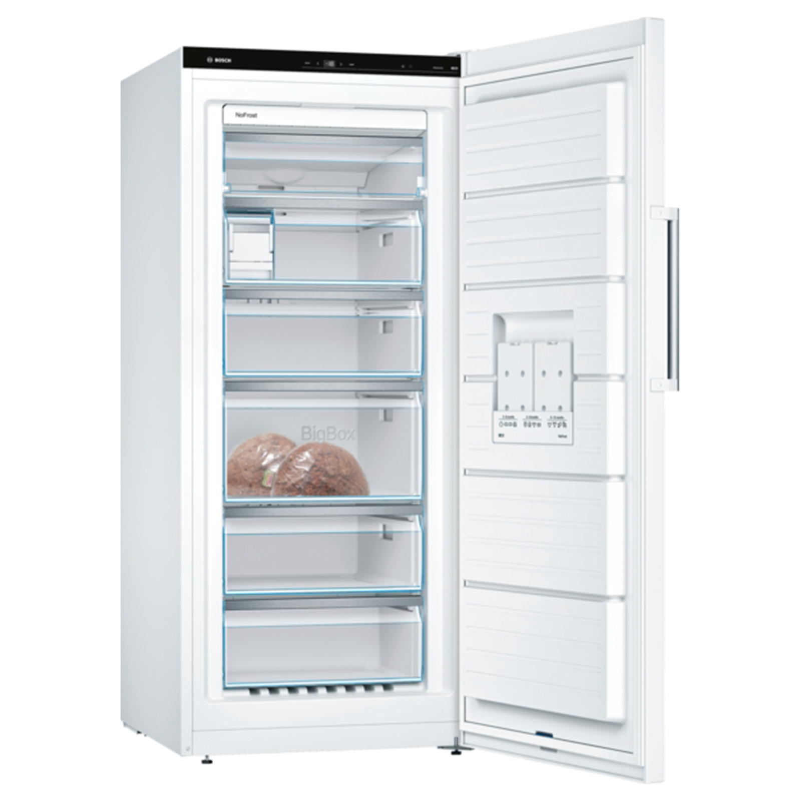 BOSCH Gefrierschrank GSN51AWDV - weiß - D