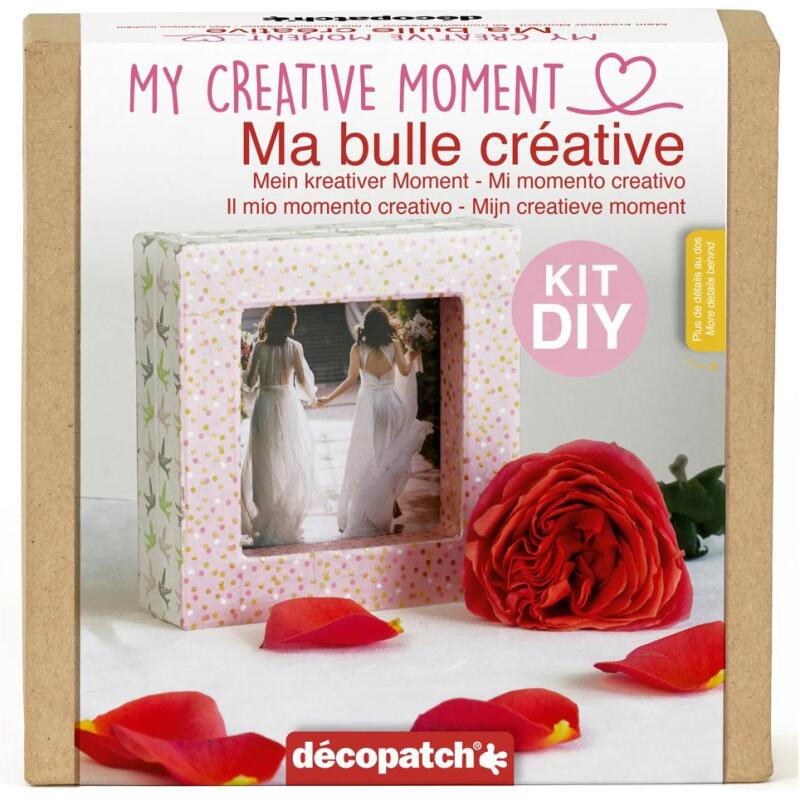 Mini-kit adulte cadre recto/verso - Kraft