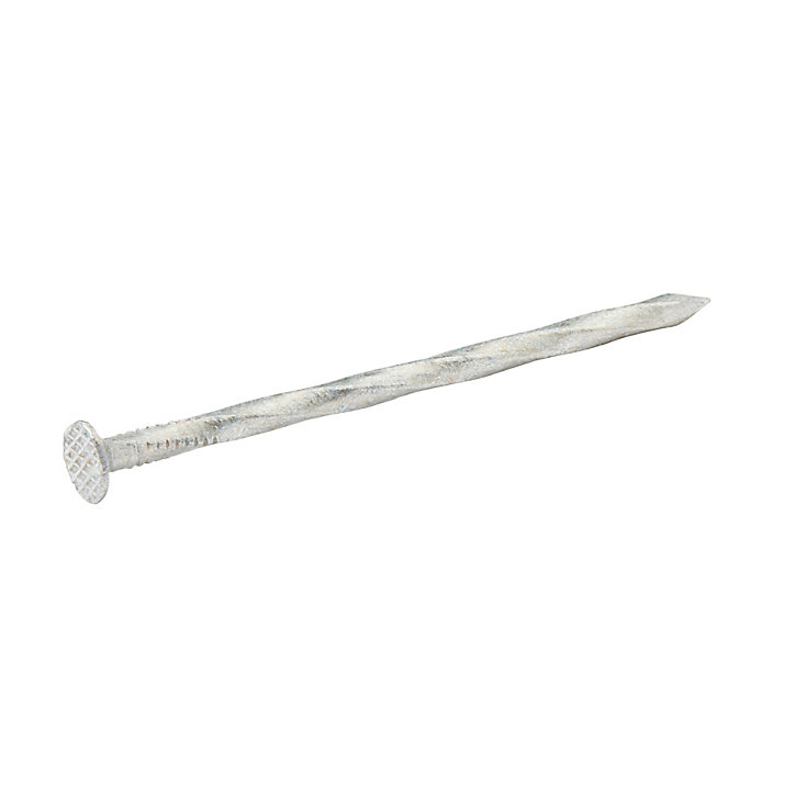 Clous torsadés en acier galvanisé 3,4x70 - 125g
