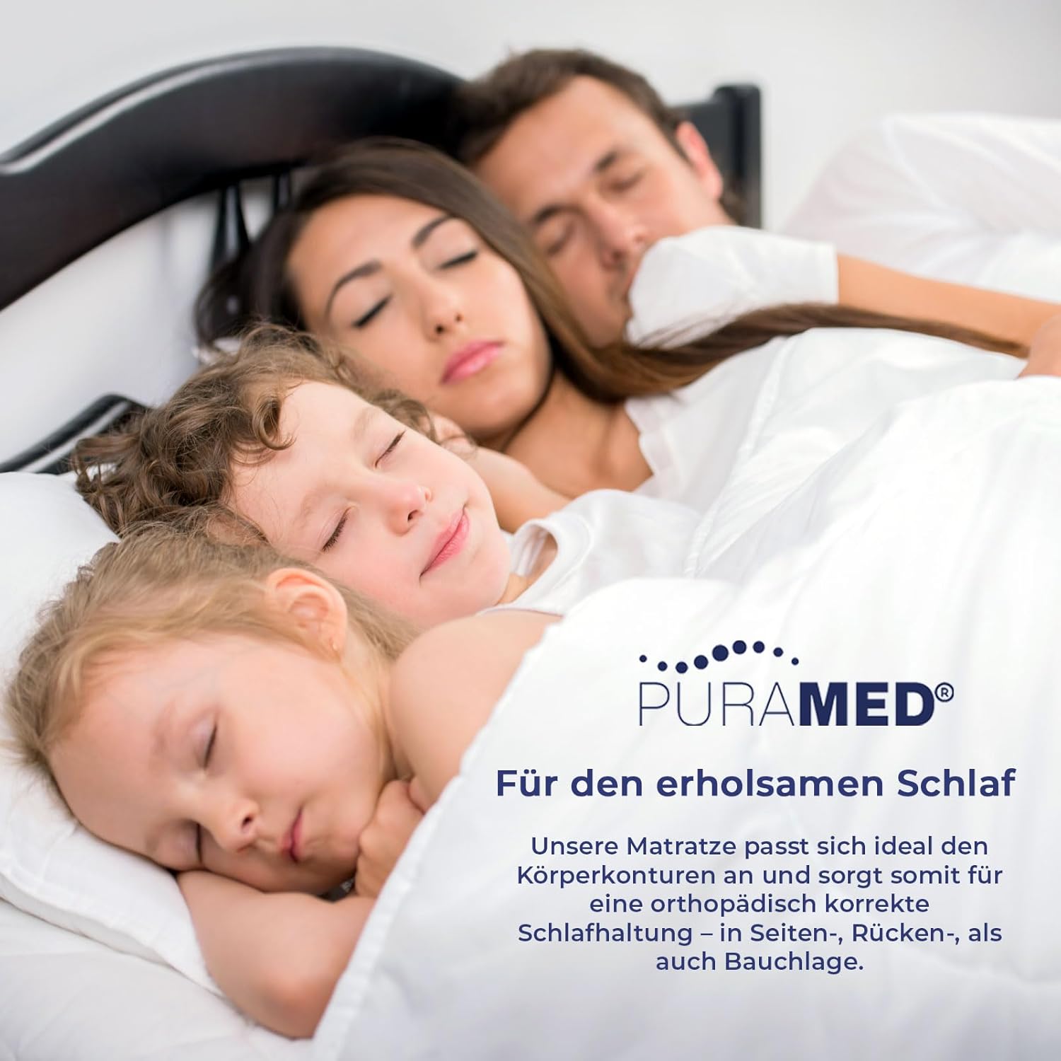Taschenfederkernmatratze 100x200 cm | Härtegrad H2 | Höhe 20 cm | ergonomische 7-Zonen Matratze | waschbarer Mikrofaser-Bezug | Oeko-TEX® & CertiPUR Zertifiziert | produziert in Deutschland