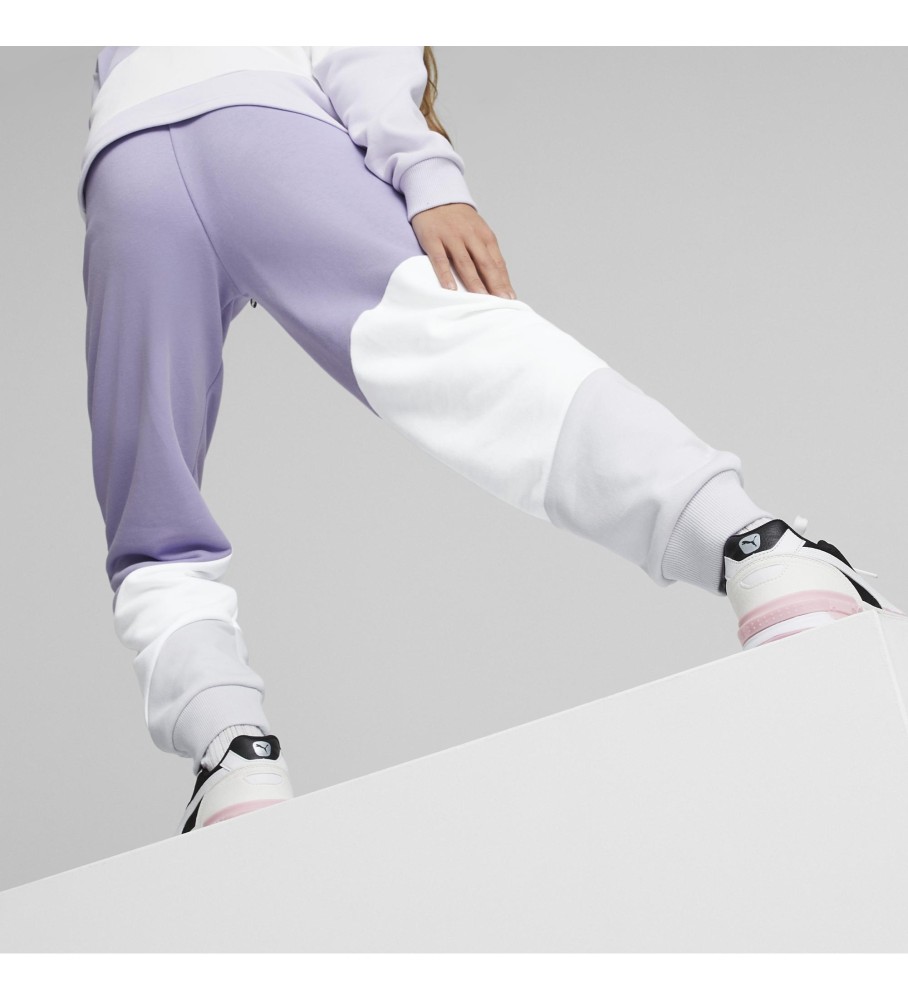 Calça Puma Power para jovens, lilás