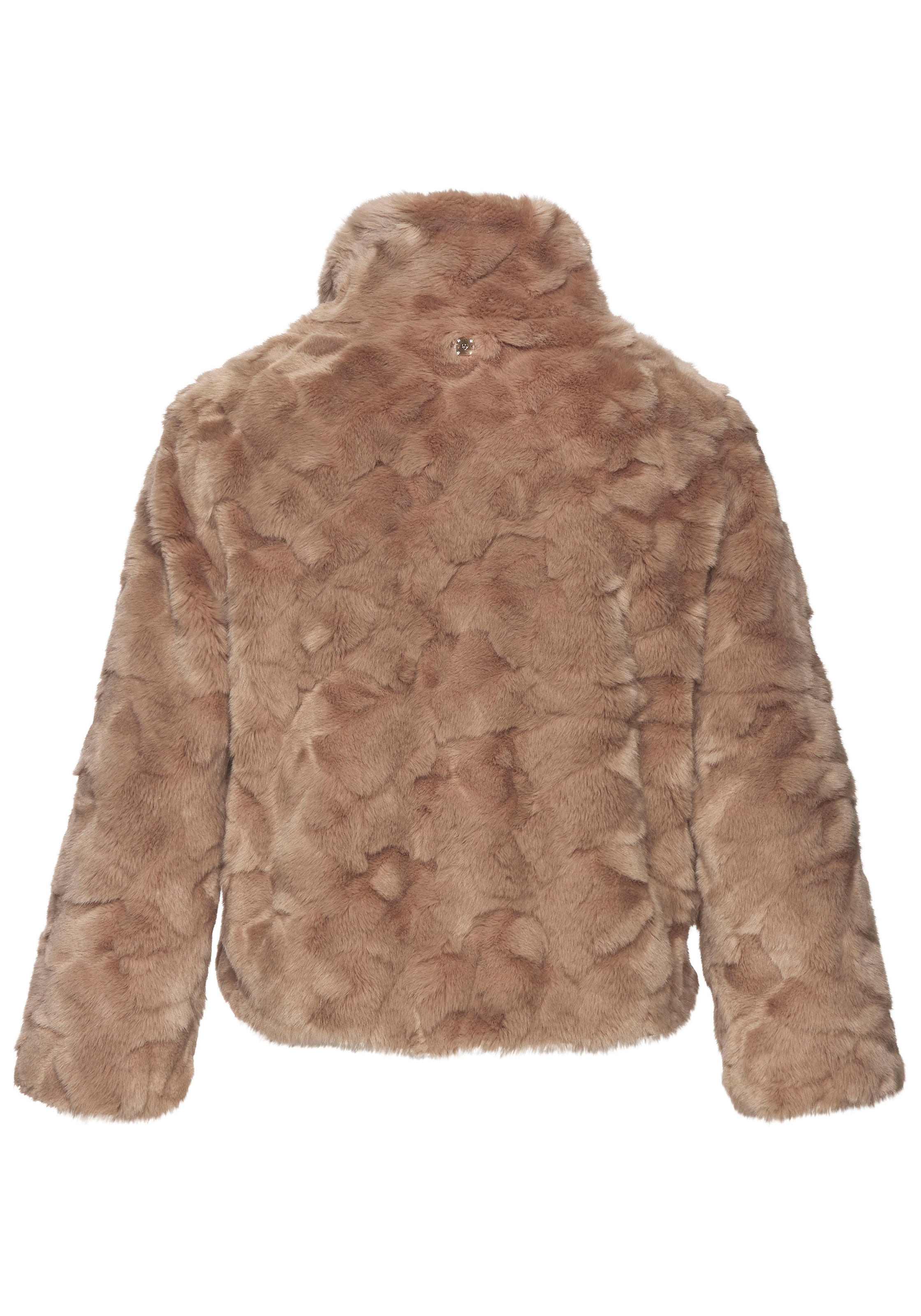 LASCANA Fellimitatjacke kuschelige Kurzjacke aus Teddyplüsch, modisch