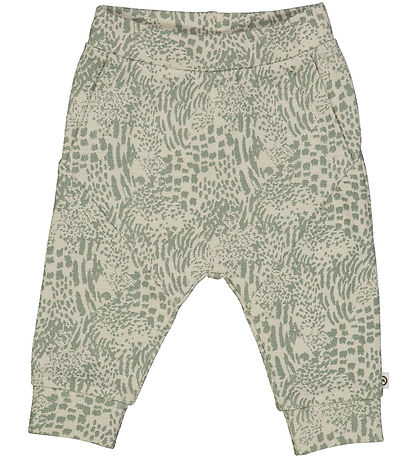 Müsli Hosen - Leopard Schnitt - Soft Green/Poesie Green