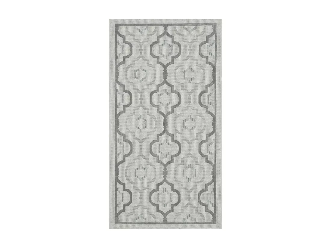 Tapis Light Grey & Anthracite 79 X 152 cm - Savannah