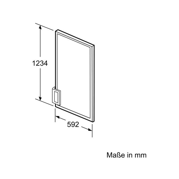 Siemens Türpanel KF40ZAX0