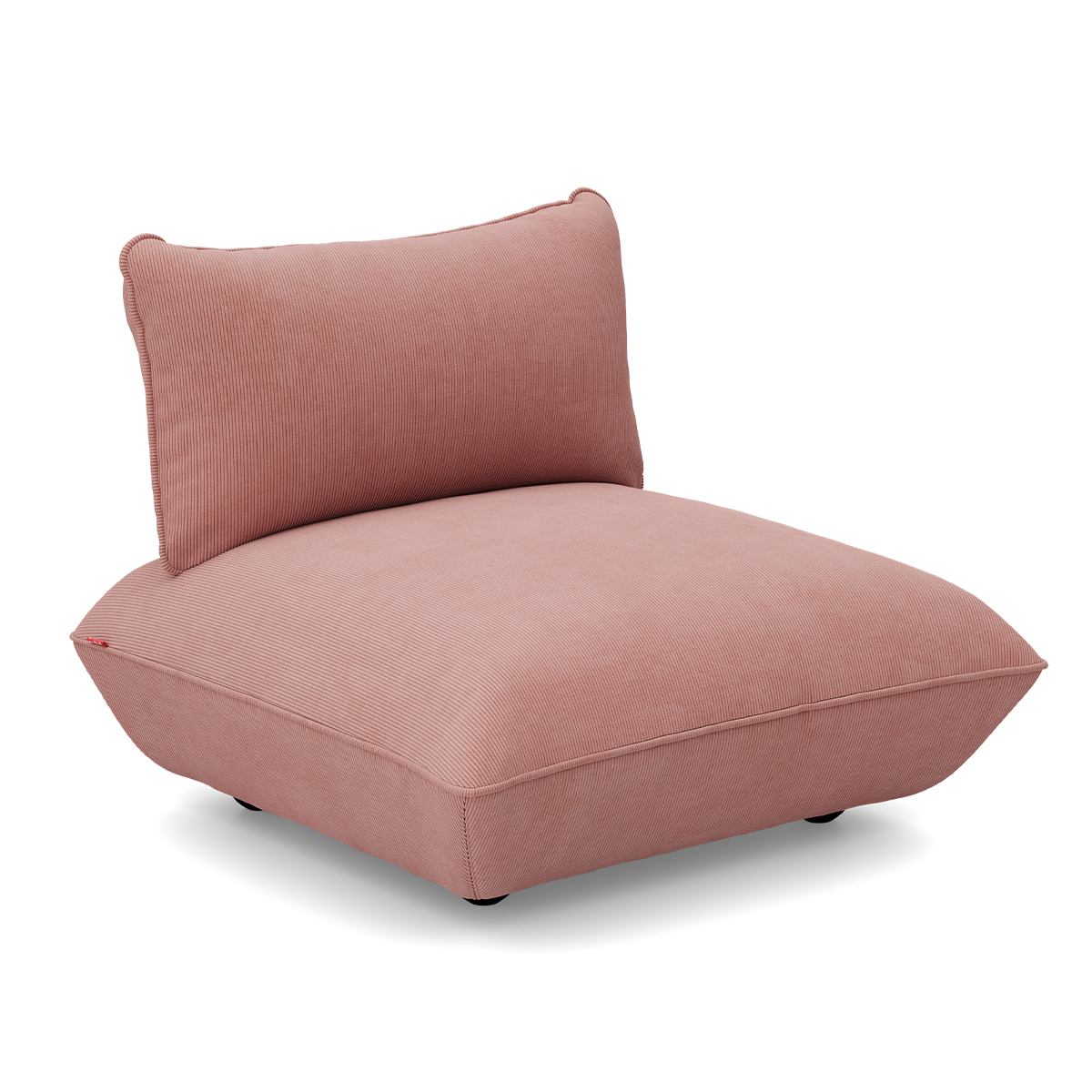 Fauteuil Sumo cord recycled soft pink