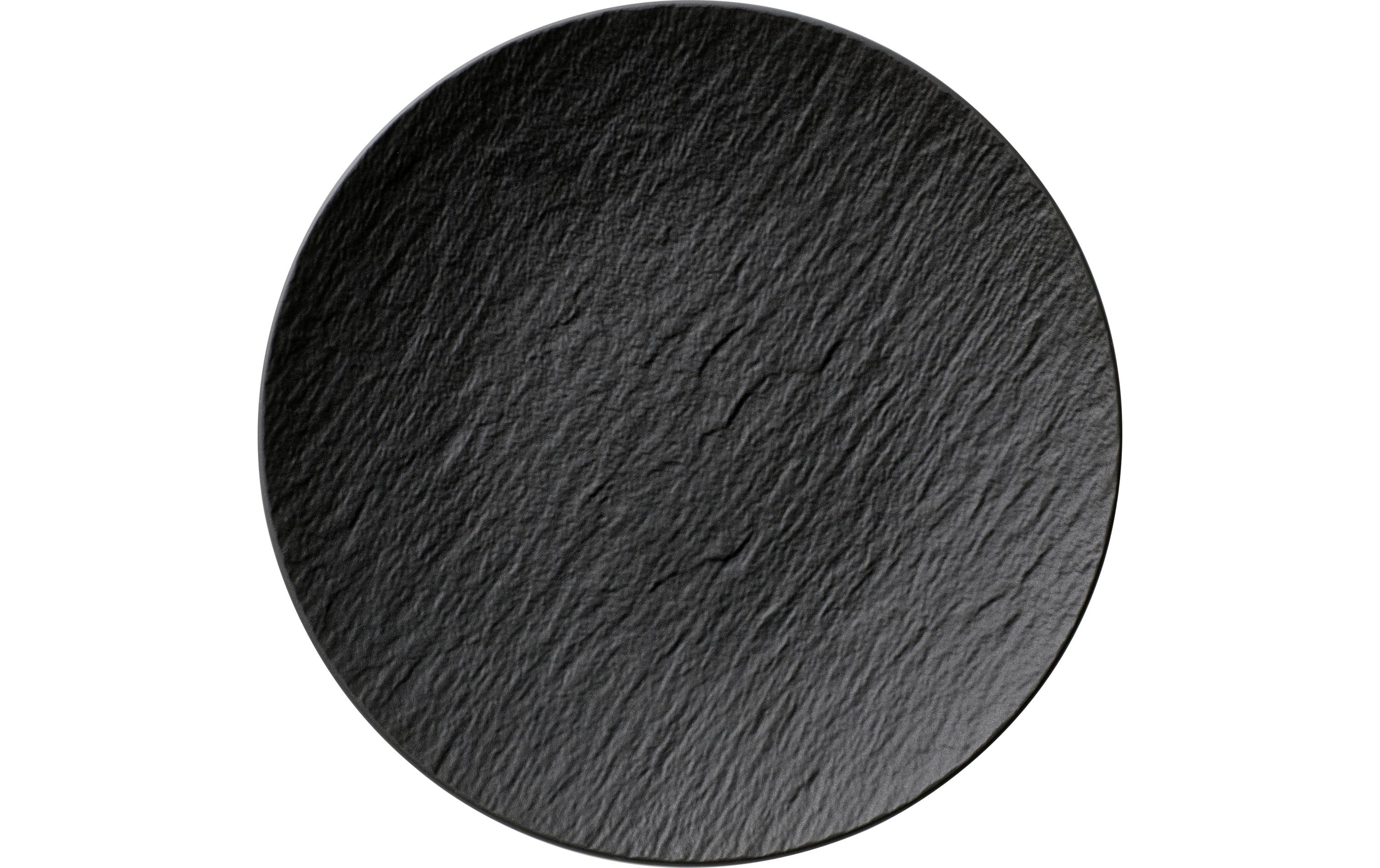 Speiseteller Manufacture Rock Ø 25 cm, 6 Stück, Schwarz<br>Teller Ø 25 cm