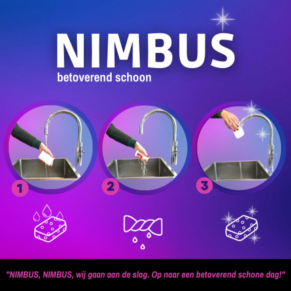 NIMBUS Wonderspons 24 stuks