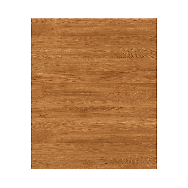 Porte de meuble de cuisine Chia décor chêne fumé mat l. 60 cm x H. 72 cm GoodHome