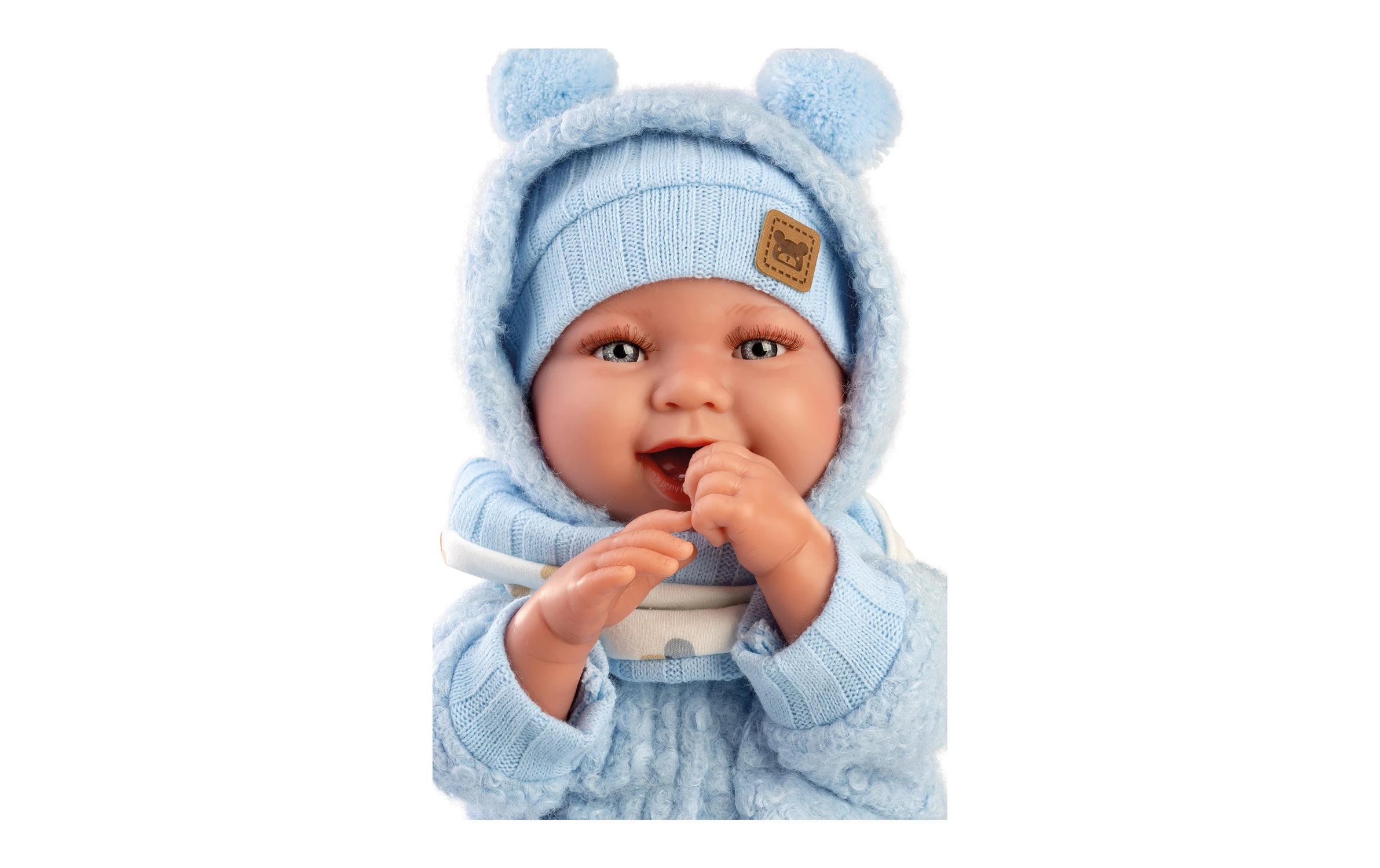 Babypuppe Talo 44 cmNewborn-Puppe mit weichem Stoffkörper
